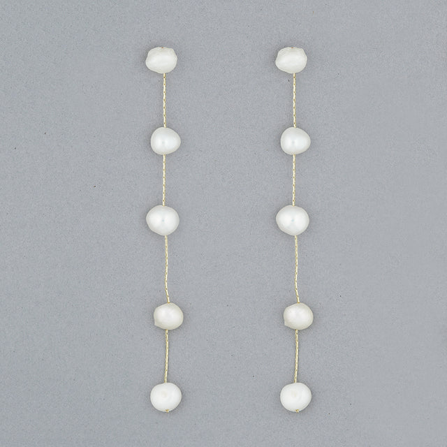 Spaced Pearl Chandelier